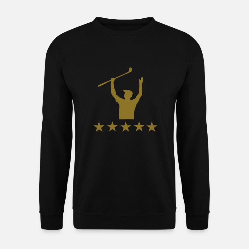 Golf - Unisex Pullover - Schwarz
