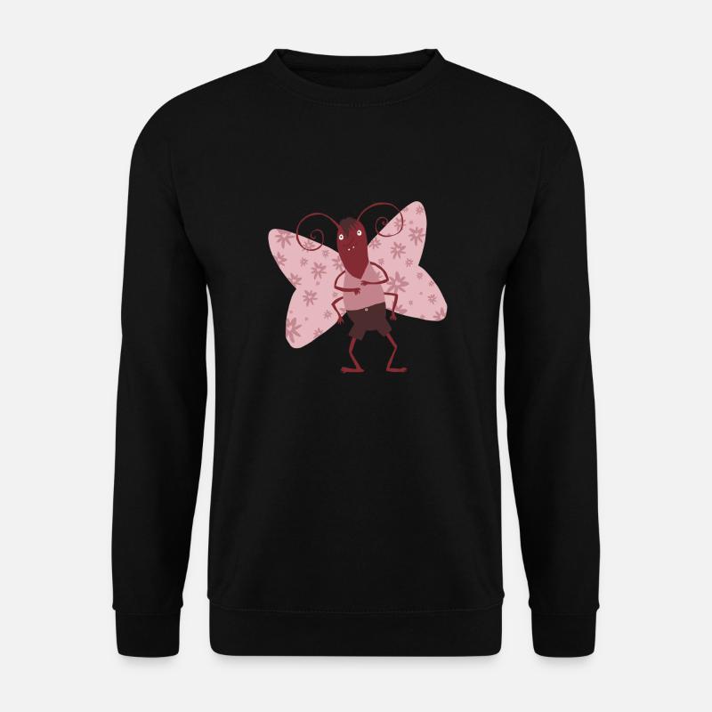 Schmetterlingsjunge - Unisex Pullover - Schwarz