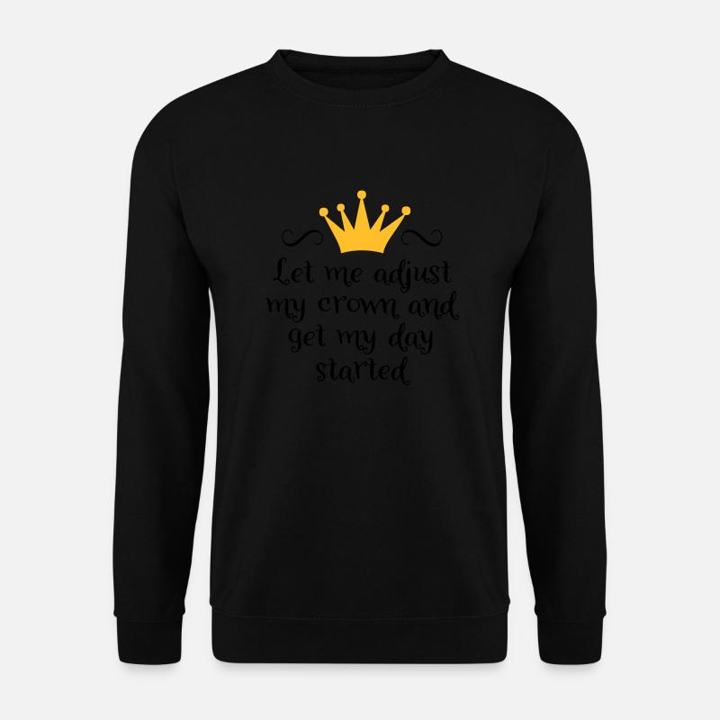 Krone - Unisex Sweatshirt - black