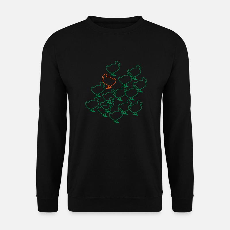 Vogel Dodo - Unisex Pullover - Schwarz