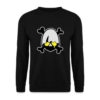 Kali hero - Sweat-shirt Unisexe - noir - Devant - Alina (178cm) & Michal (187cm)
