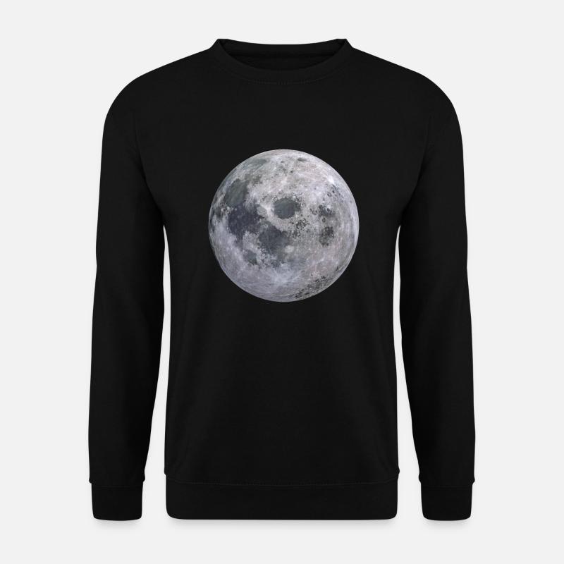 Moon - Unisex Pullover - Schwarz