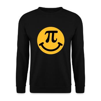 Pi - Sweat-shirt Unisexe - noir - Devant - Alina (178cm) & Michal (187cm)