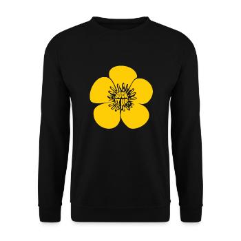 Suck it Up Buttercup Autism - Unisex Sweatshirt - black - Front - Alina (178cm) & Michal (187cm)