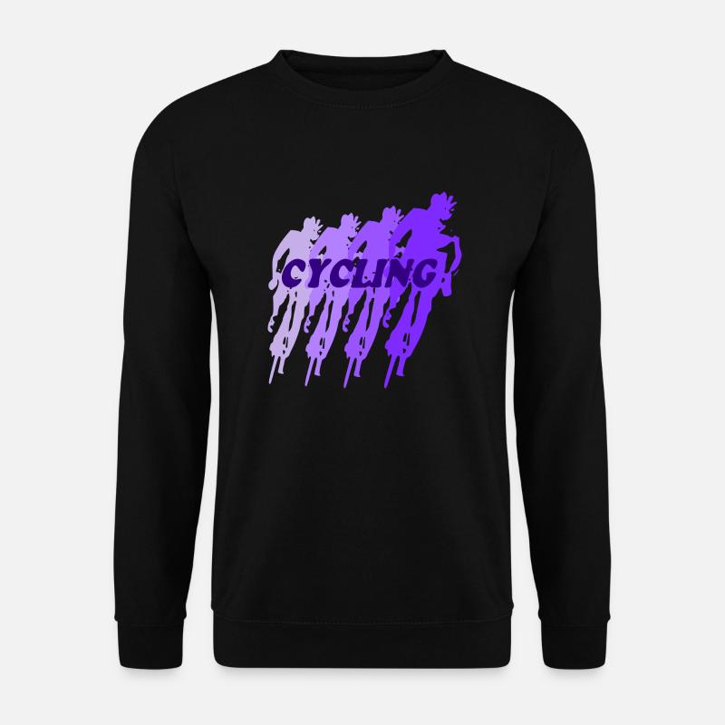 Radfahren - Unisex Pullover - Schwarz