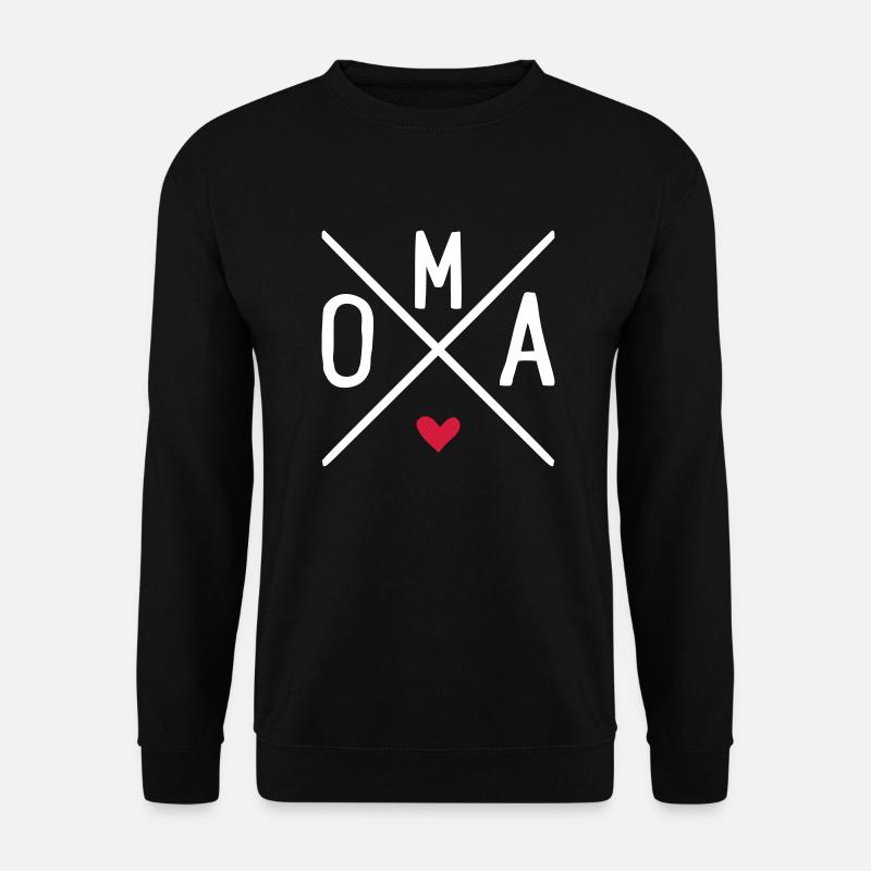 Oma - Unisex Pullover - Schwarz