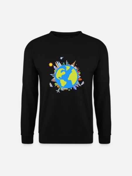 The Earth/The Earth - Unisex Sweatshirt - black