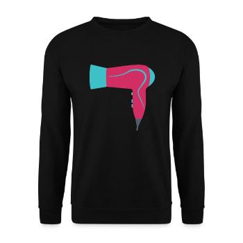Sèche-enfants - Sweat-shirt Unisexe - noir - Devant - Alina (178cm) & Michal (187cm)