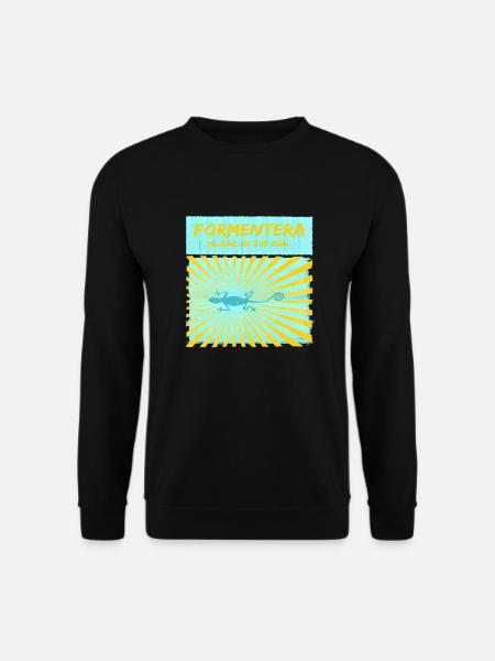 Formentera - island in the sun - Unisex Pullover - Schwarz