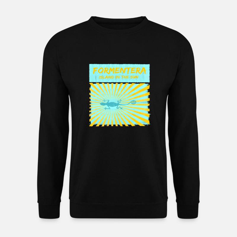 Formentera - island in the sun - Unisex Pullover - Schwarz