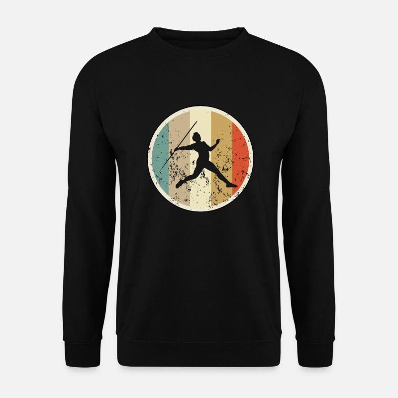 Speerwerfen Speerwurf Speerwerfer - Unisex Pullover - Schwarz