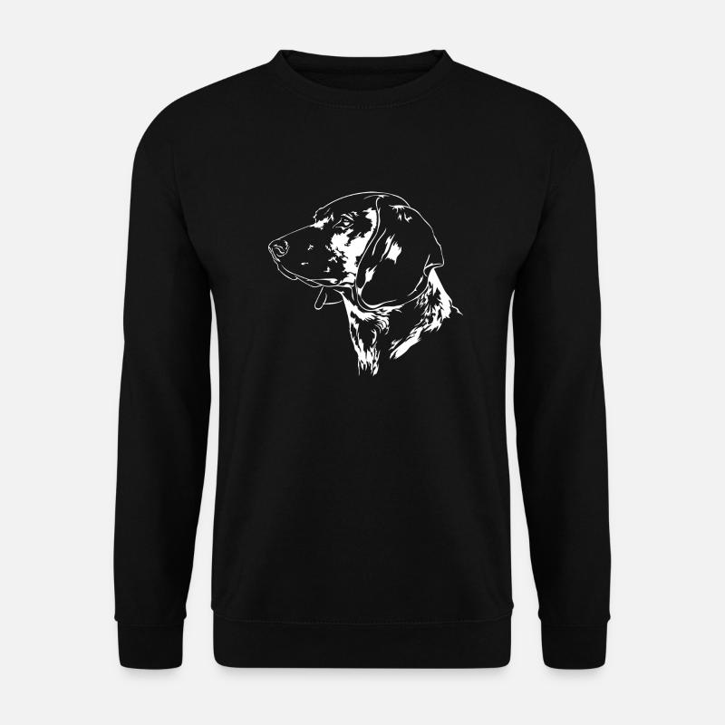 BAYERISCHER GEBIRGSSCHWEIßHUND Jagdhunde Wilsigns - Unisex Pullover - Schwarz