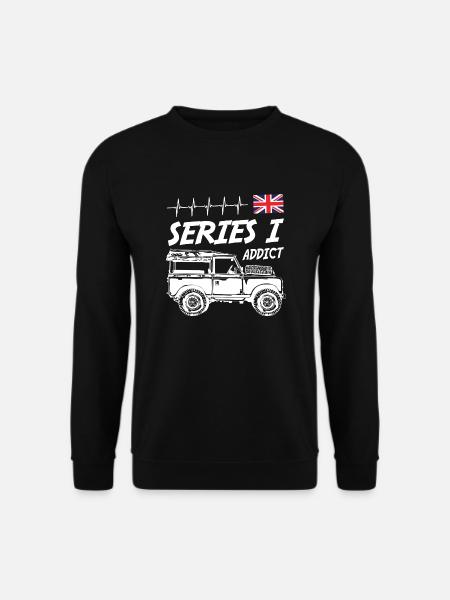 Landy Rover Series I Addict - Unisex Pullover - Schwarz