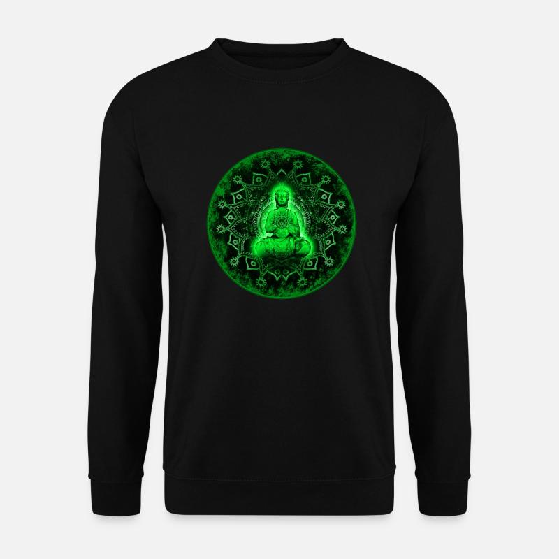 Buddha - Unisex Sweatshirt - black