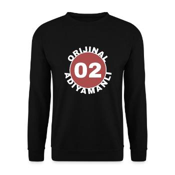 Adıyaman - Unisex Pullover - Schwarz - Vorne - Alina (178cm) & Michal (187cm)