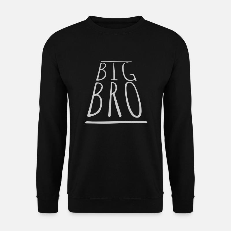 Stripe Logo Big Bro - Unisex Sweatshirt - black