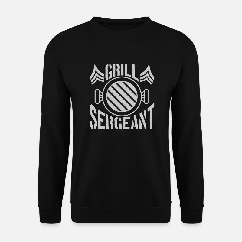 Grill Sergeant BBQ Bbq Party - Unisex Sweatshirt - black