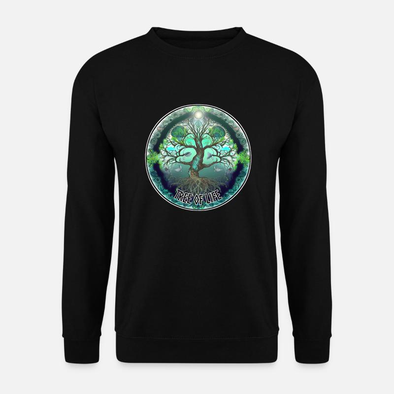 Arbre De Vie - Der Baum des Lebens - Sweat-shirt Unisexe - noir
