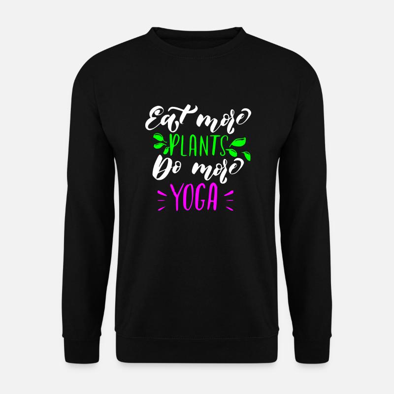 Vegan und fit - Unisex Pullover - Schwarz