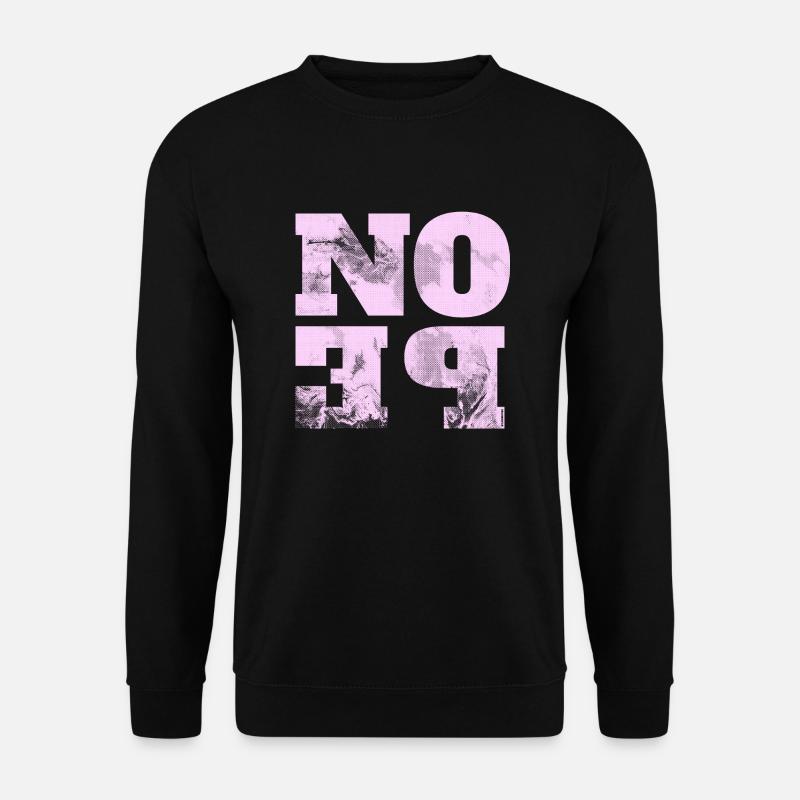 NOPE - sei kein ja-Sager! - Unisex Pullover - Schwarz