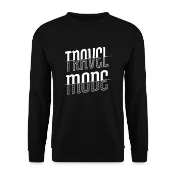 jokes present funny camping beer bday fun - Unisex Pullover - Schwarz - Vorne - Alina (178cm) & Michal (187cm)