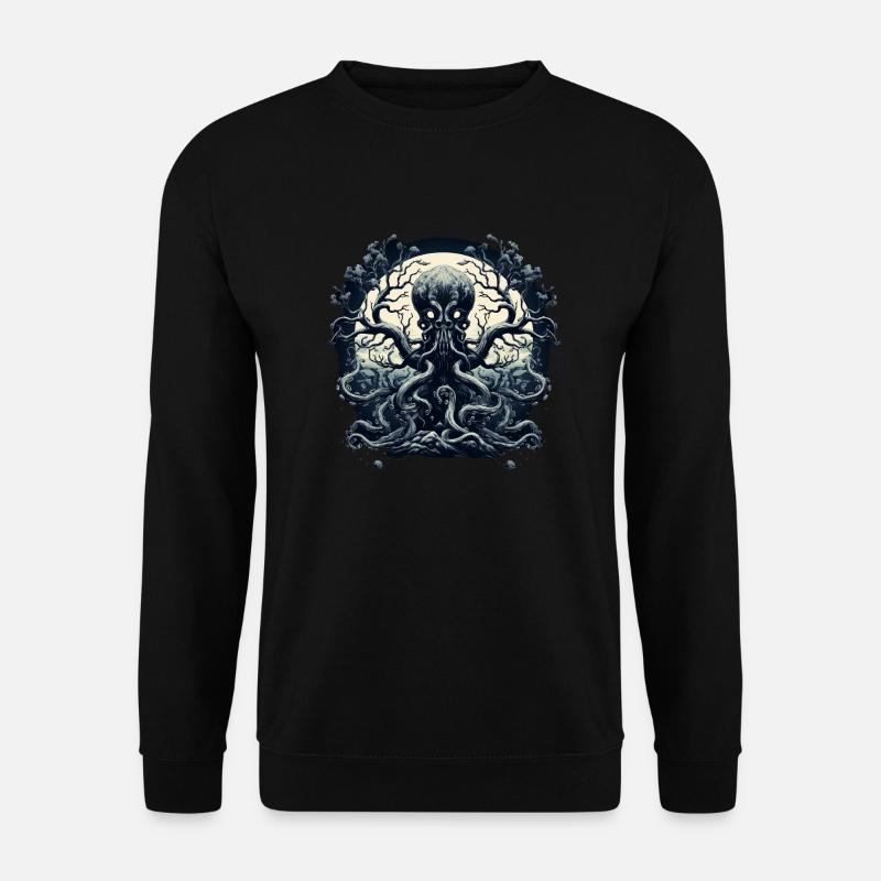 Octopus Tree 1 - Unisex Sweatshirt - black