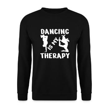 Danse Danse Musique - Sweat-shirt Unisexe - noir - Devant - Alina (178cm) & Michal (187cm)
