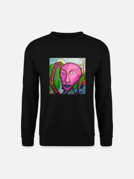 20170204 220752 - Unisex Pullover - Schwarz