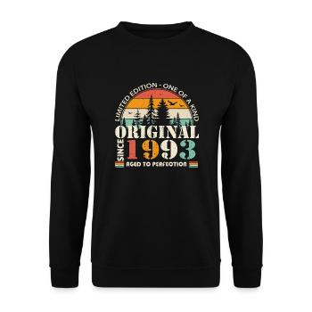 1993: Vintage Legend for the 31st Anniversary - Unisex Sweatshirt - black - Front - Alina (178cm) & Michal (187cm)