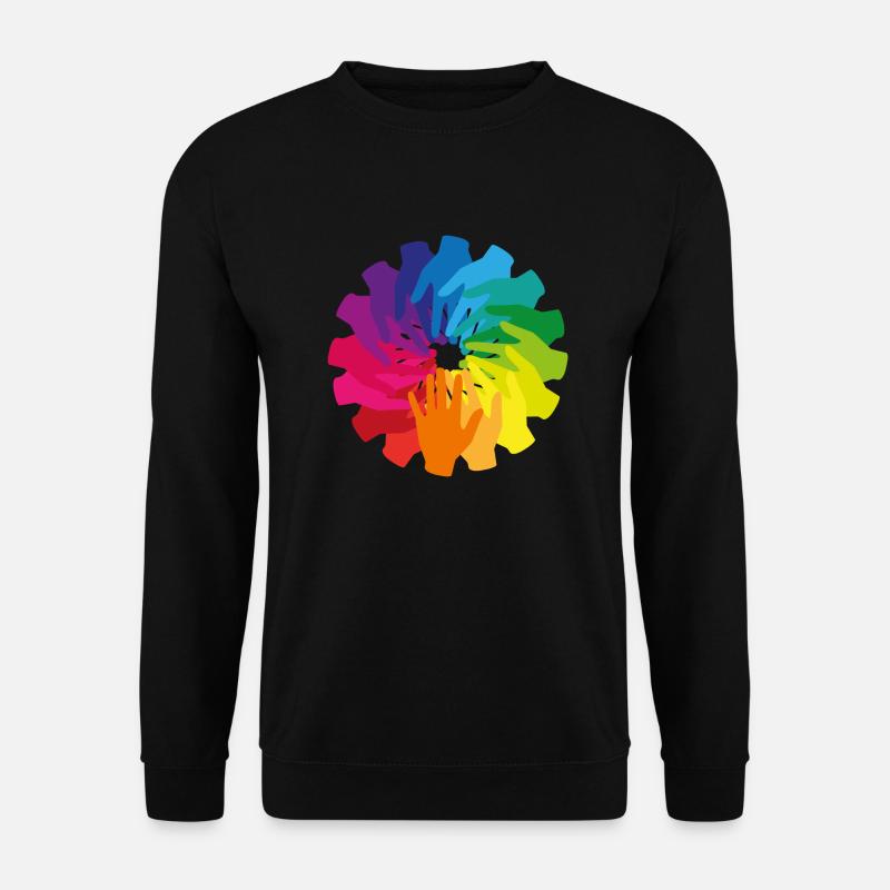 Diversity - Vielfalt ist alles! - Unisex Pullover - Schwarz