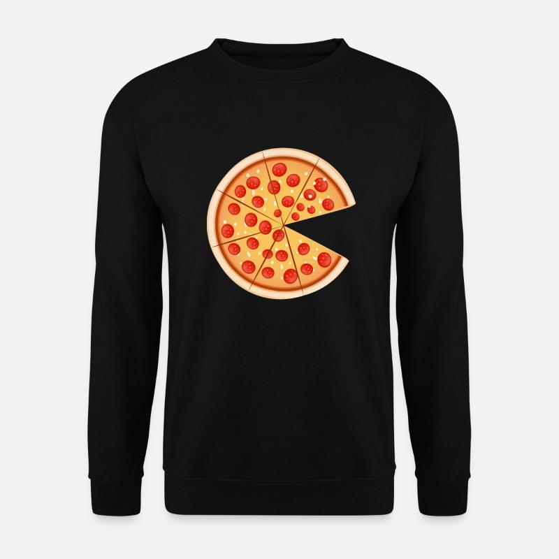 Pizza Dad Pizza slice - Unisex Sweatshirt - black