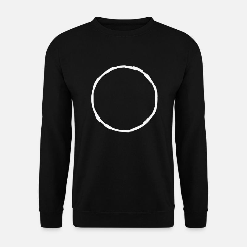 kreis - Unisex Pullover - Schwarz
