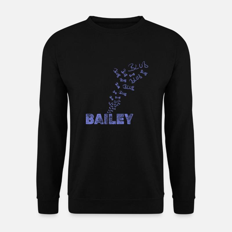Segeln Bailey - Unisex Pullover - Schwarz