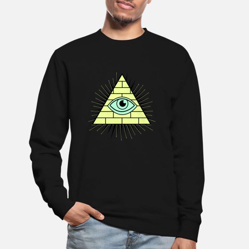 Pyramide des Illuminati Sweat-shirt Unisexe