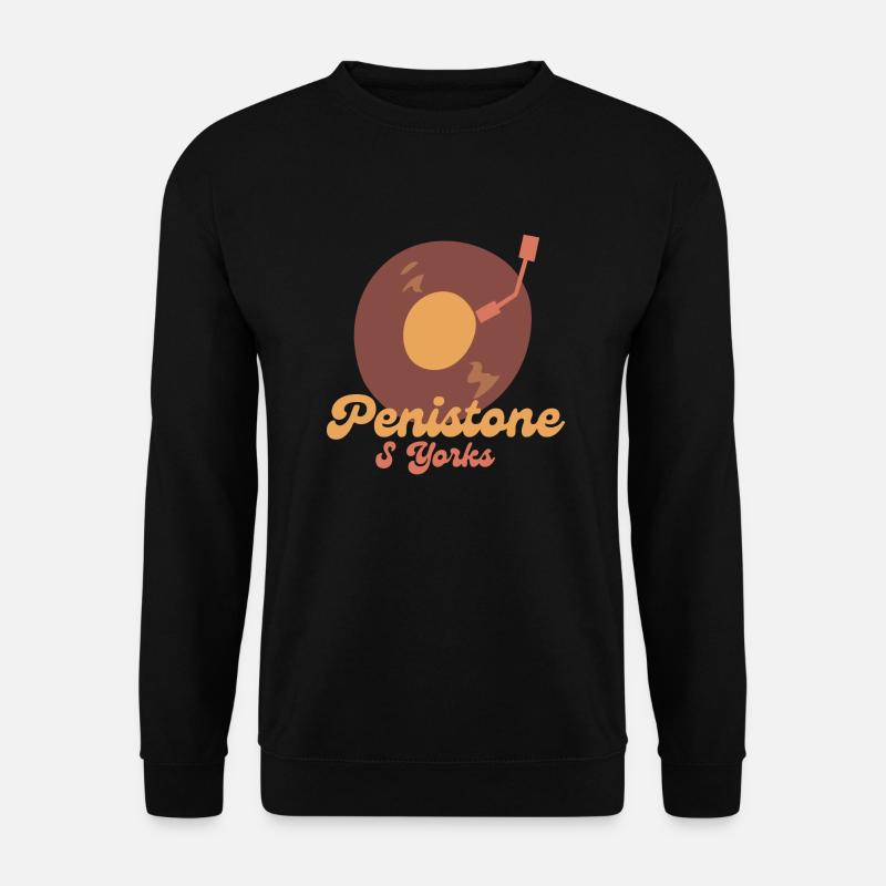 Penistone, S Yorks - Unisex Sweatshirt - black