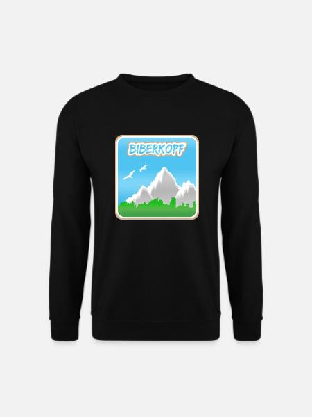 Bergsteigen Biberkopf - Unisex Pullover - Schwarz