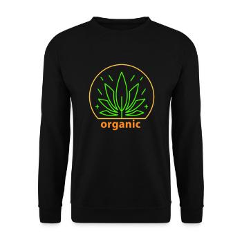 CN19 - Unisex Pullover - Schwarz - Vorne - Alina (178cm) & Michal (187cm)