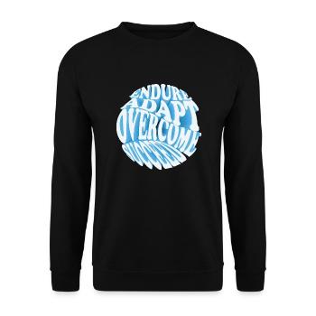 Préparez-vous pour le succès : vous donner les moyens de surmonter - Sweat-shirt Unisexe - noir - Devant - Alina (178cm) & Michal (187cm)