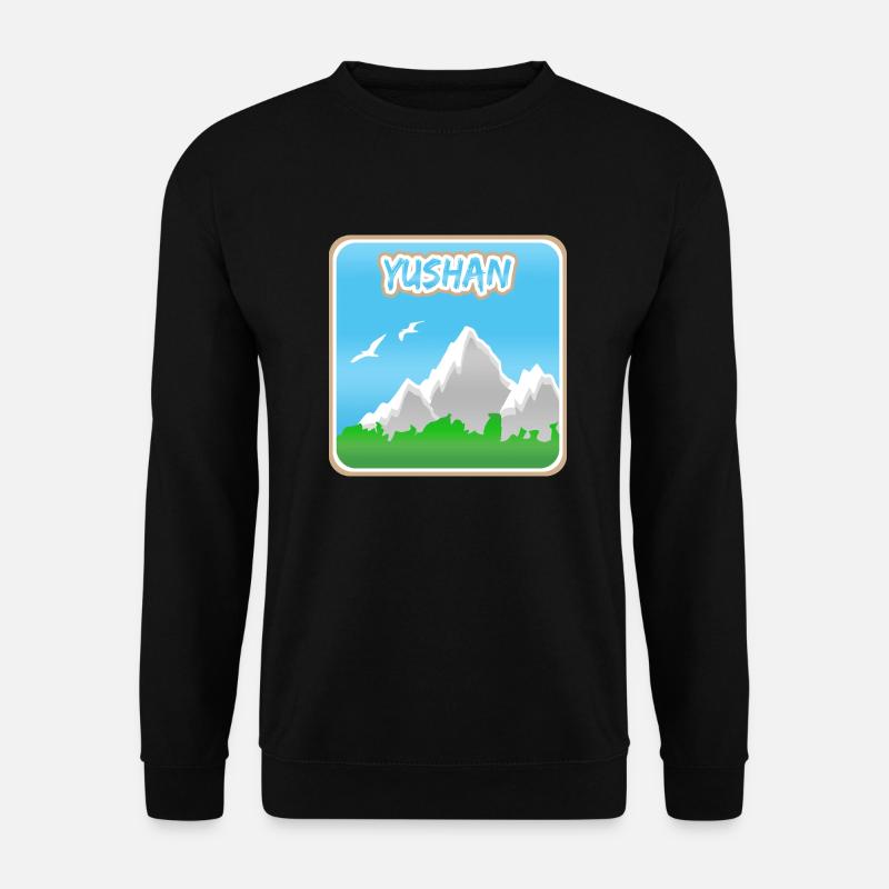 Bergsteigen Yushan - Unisex Pullover - Schwarz