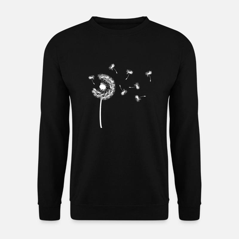 Pusteblume - Unisex Pullover - Schwarz