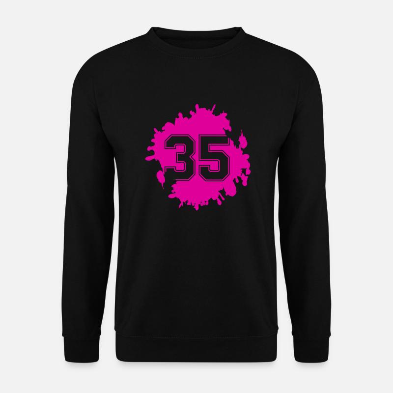 klecks 35 - Unisex Pullover - Schwarz