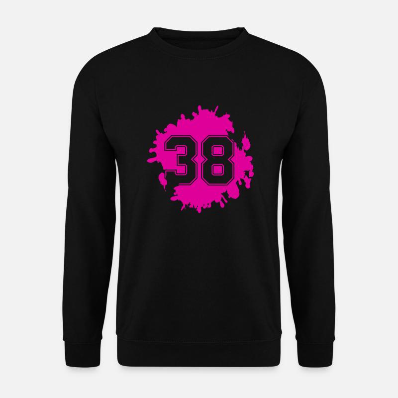 klecks 38 - Unisex Pullover - Schwarz