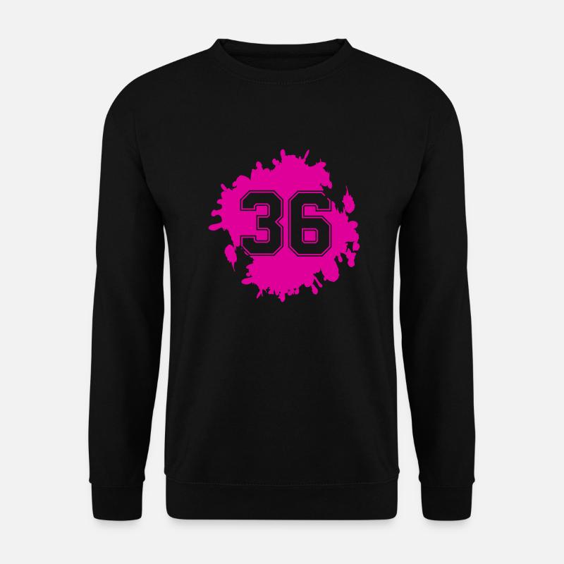 klecks 36 - Unisex Pullover - Schwarz