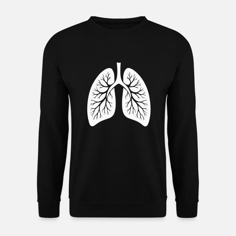 lung - Unisex Sweatshirt - black