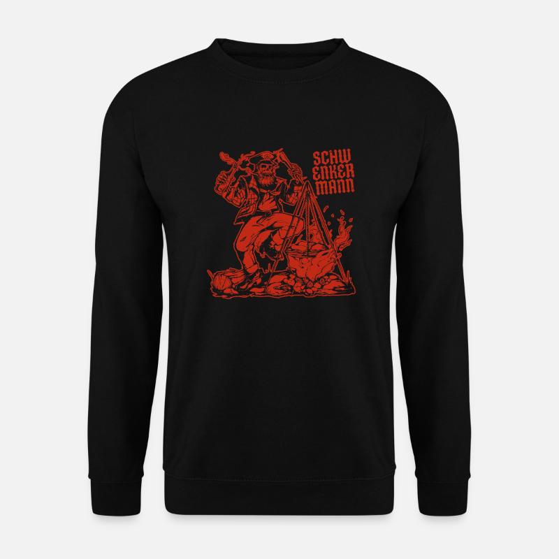 Schwenkermann Artwork - Unisex Pullover - Schwarz