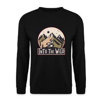 Dans la nature - Sweat-shirt Unisexe - noir - Devant - Alina (178cm) & Michal (187cm)