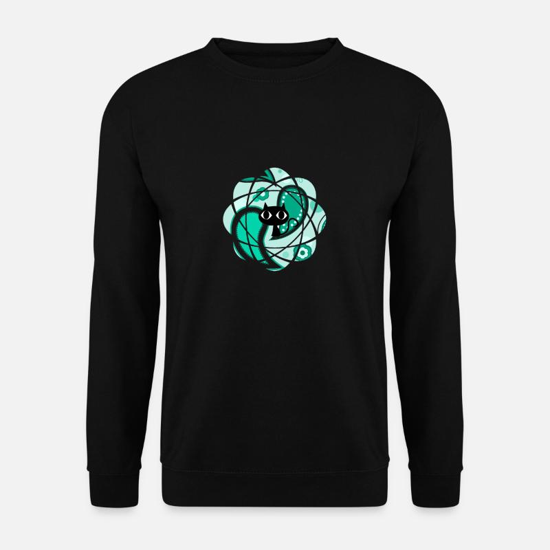 Katze - Unisex Pullover - Schwarz