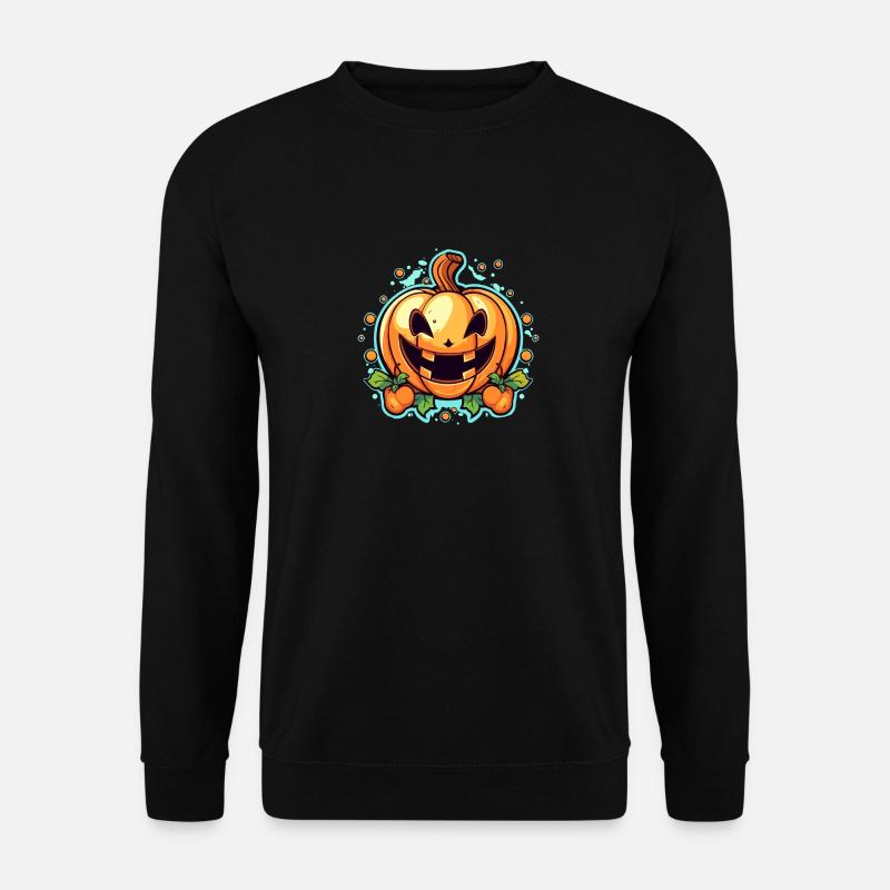 Pumpkin Halloween - Unisex Sweatshirt - black