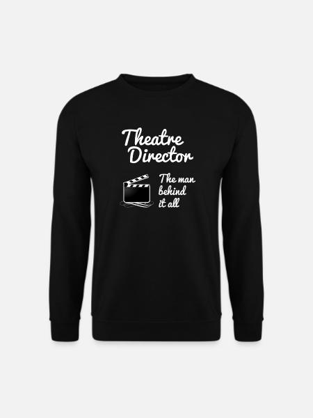 Chemise d'acteur masque de metteur en scène - Sweat-shirt Unisexe - noir