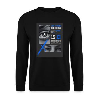 Passion - Unisex Pullover - Schwarz - Vorne - Alina (178cm) & Michal (187cm)